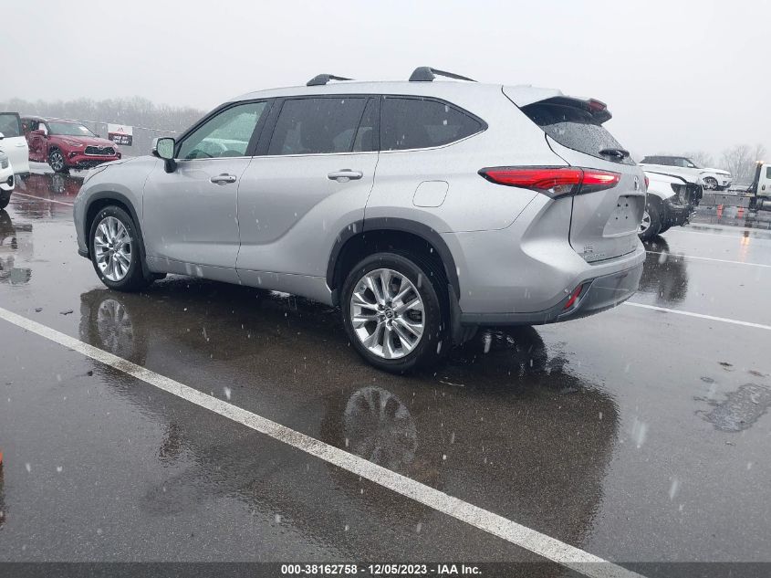 2021 TOYOTA HIGHLANDER LIMITED - 5TDDZRBH9MS130568