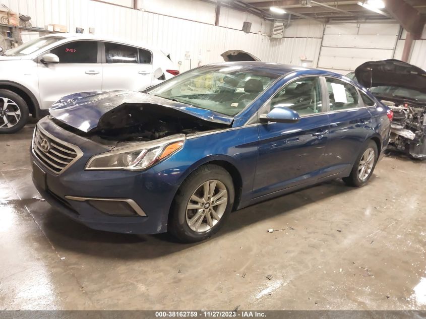 2017 HYUNDAI SONATA SE - 5NPE24AF9HH491869