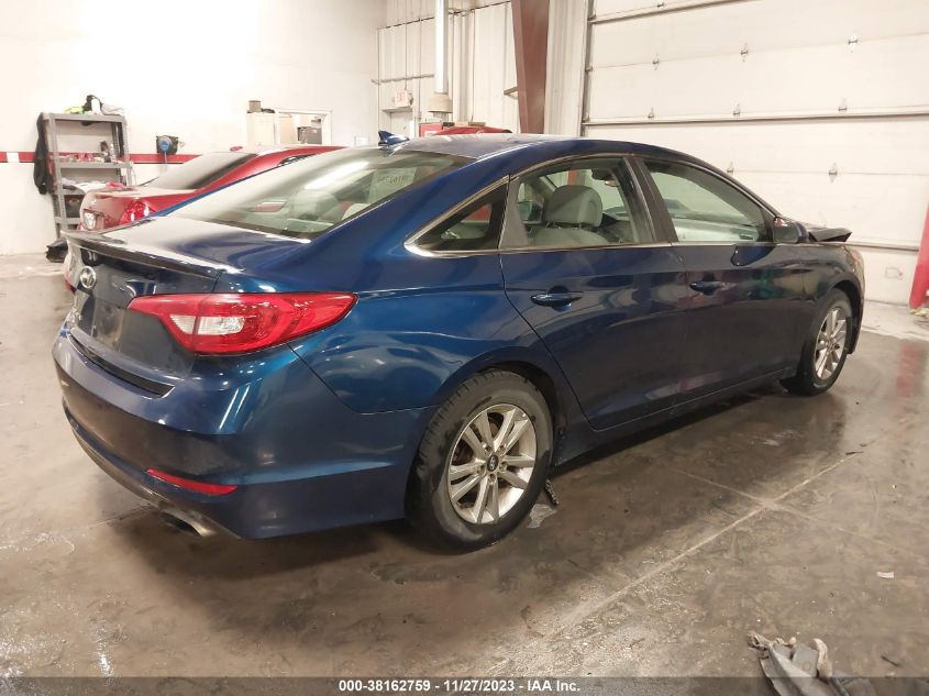 2017 HYUNDAI SONATA SE - 5NPE24AF9HH491869