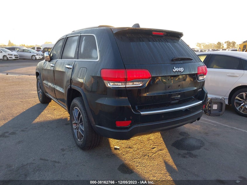 VIN 1C4RJEBG9KC732754 2019 JEEP GRAND CHEROKEE LIMITED 4X2