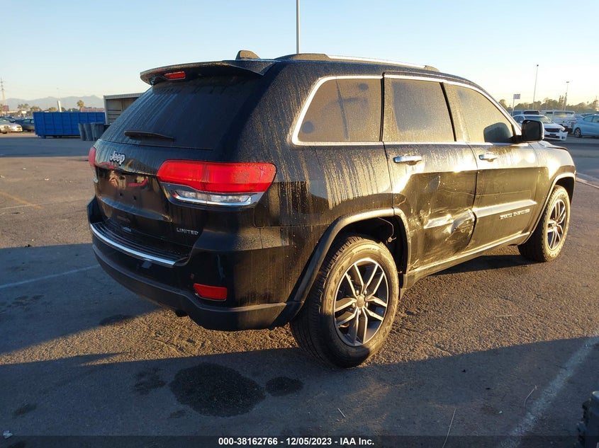 VIN 1C4RJEBG9KC732754 2019 JEEP GRAND CHEROKEE LIMITED 4X2