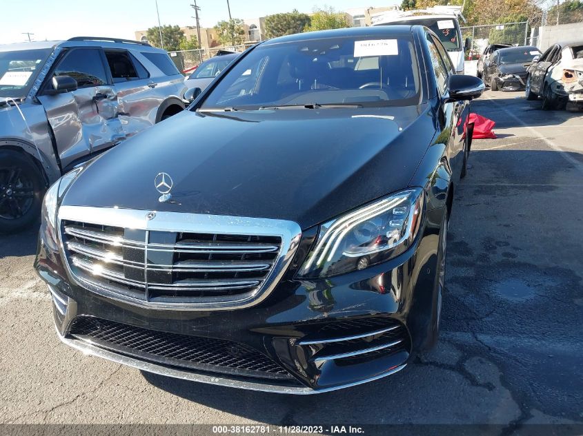 2020 MERCEDES-BENZ S 560 W1KUG8DB6LA570595