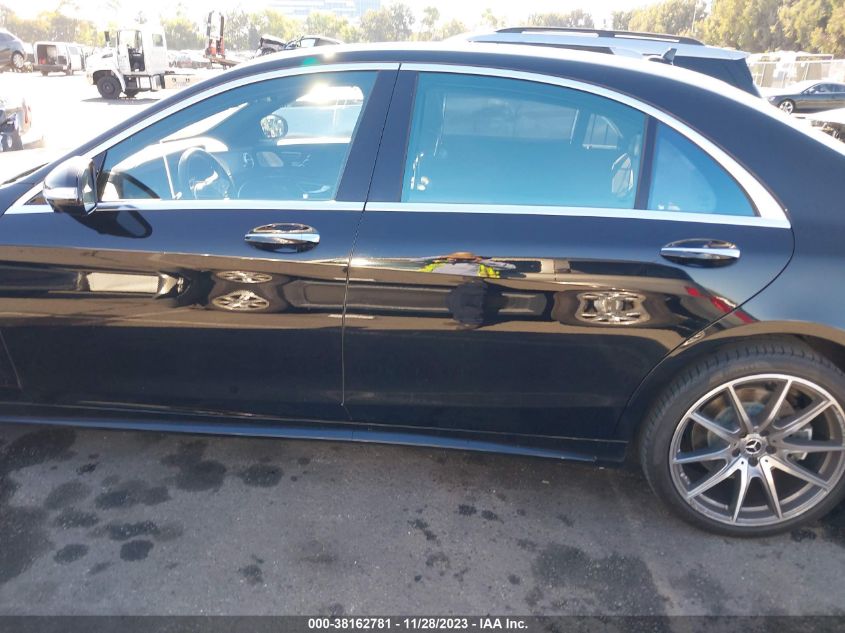 2020 MERCEDES-BENZ S 560 W1KUG8DB6LA570595