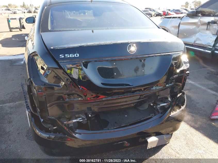 2020 MERCEDES-BENZ S 560 W1KUG8DB6LA570595