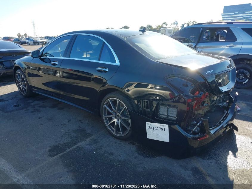 2020 MERCEDES-BENZ S 560 W1KUG8DB6LA570595