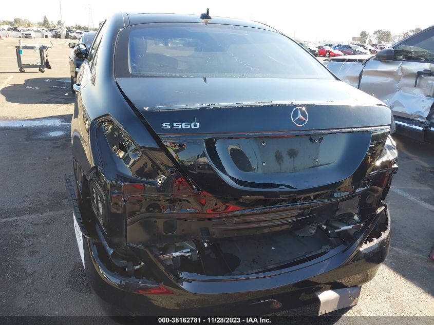 2020 MERCEDES-BENZ S 560 W1KUG8DB6LA570595