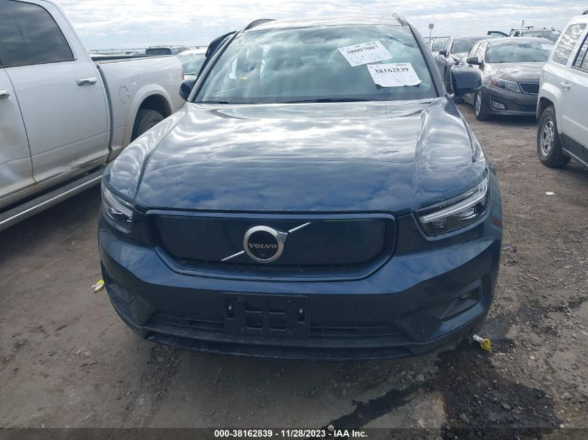 2022 VOLVO XC40 RECHARGE PURE ELECTRIC P8 TWIN ULTIMATE - YV4ED3UB2N2711991