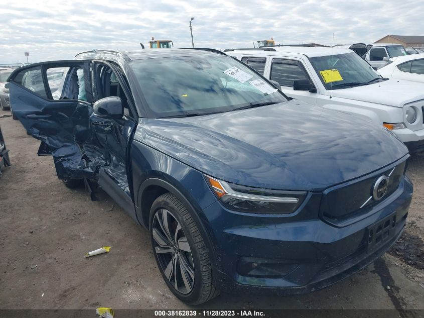 2022 VOLVO XC40 RECHARGE PURE ELECTRIC P8 TWIN ULTIMATE - YV4ED3UB2N2711991