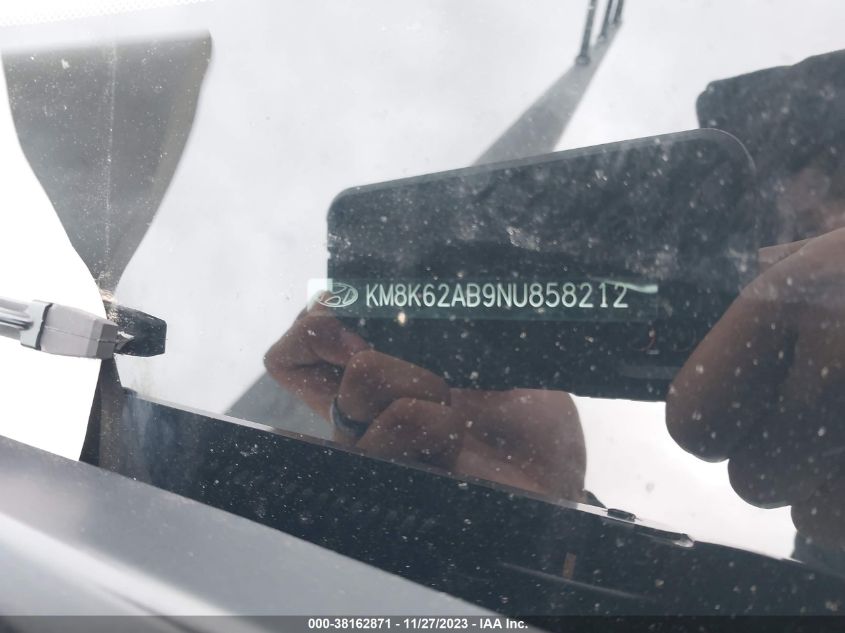 2022 HYUNDAI KONA SEL - KM8K62AB9NU858212