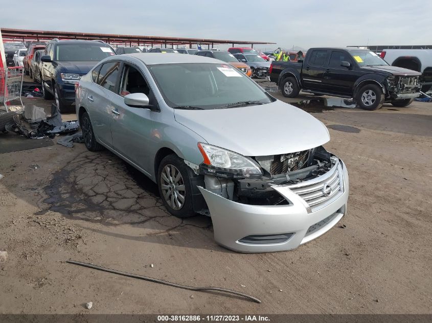 2013 NISSAN SENTRA S/SV/SR/SL - 3N1AB7AP0DL769385