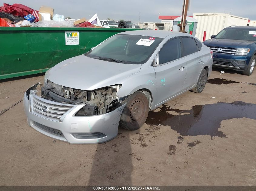 2013 NISSAN SENTRA S/SV/SR/SL - 3N1AB7AP0DL769385