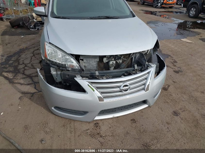 2013 NISSAN SENTRA S/SV/SR/SL - 3N1AB7AP0DL769385