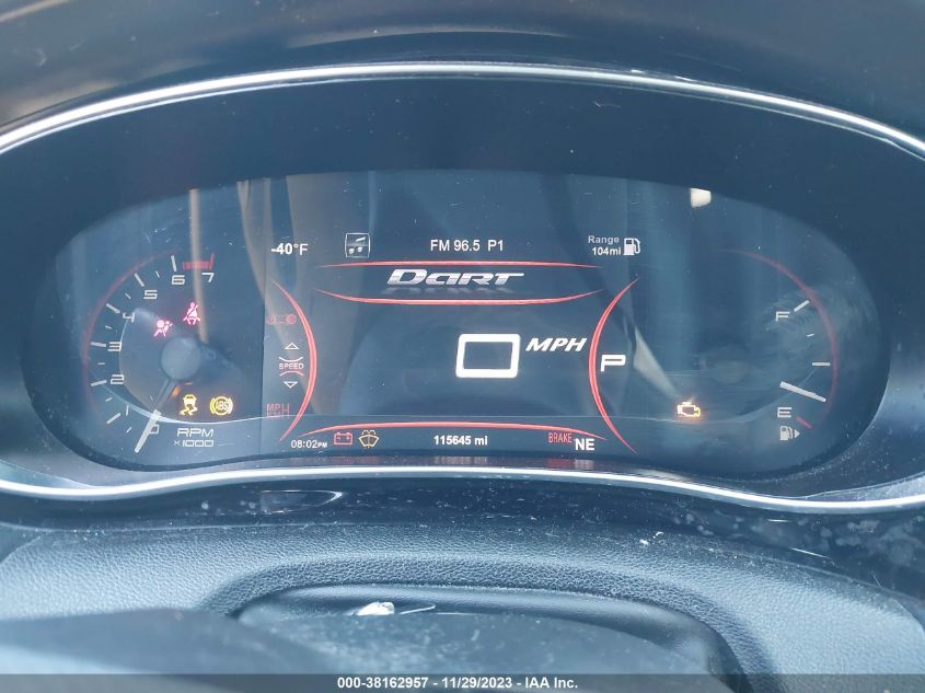 2013 DODGE DART LIMITED/GT - 1C3CDFCA6DD204524