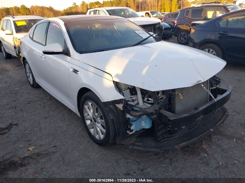 2016 KIA OPTIMA EX - 5XXGU4L35GG007213