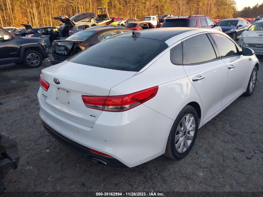 2016 KIA OPTIMA EX - 5XXGU4L35GG007213