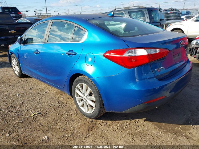 2014 KIA FORTE EX - KNAFX4A85E5049459