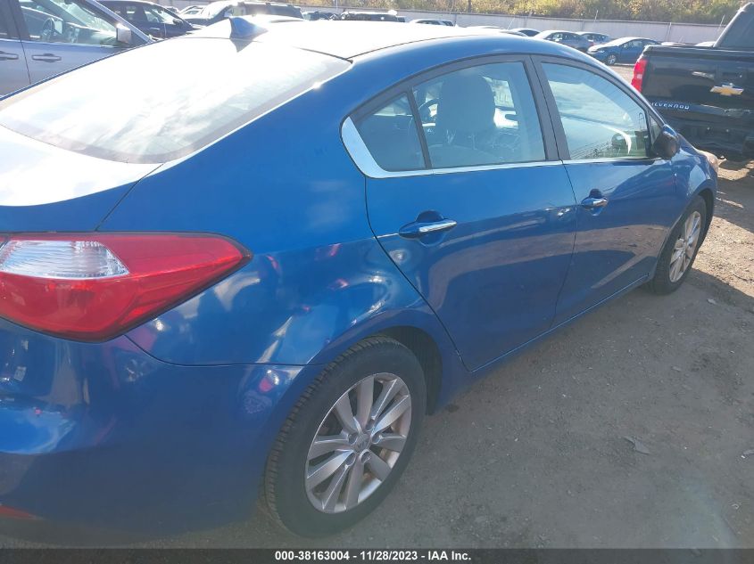 2014 KIA FORTE EX - KNAFX4A85E5049459