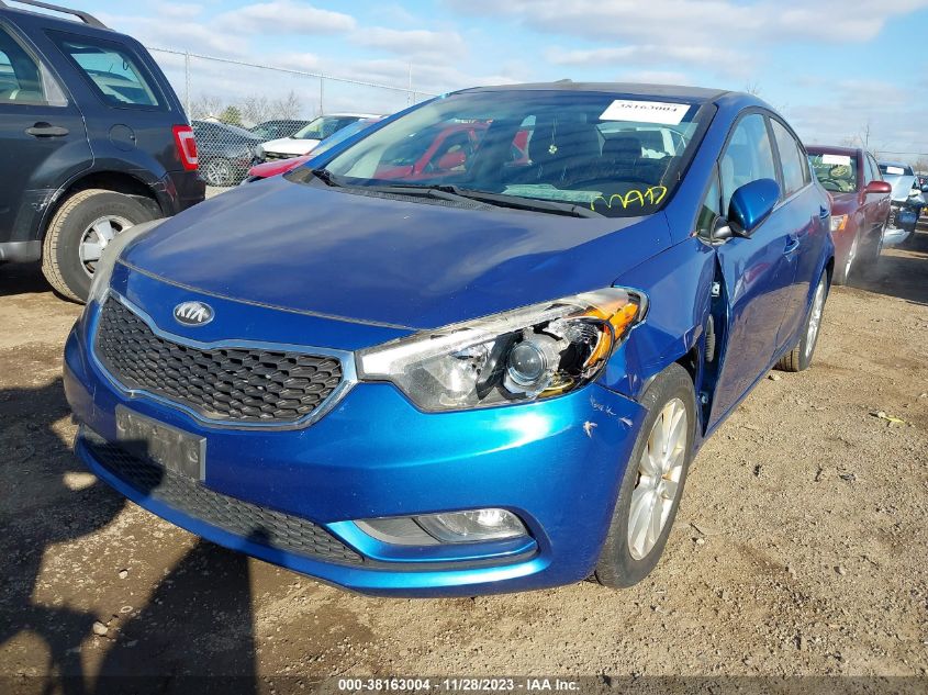 2014 KIA FORTE EX - KNAFX4A85E5049459
