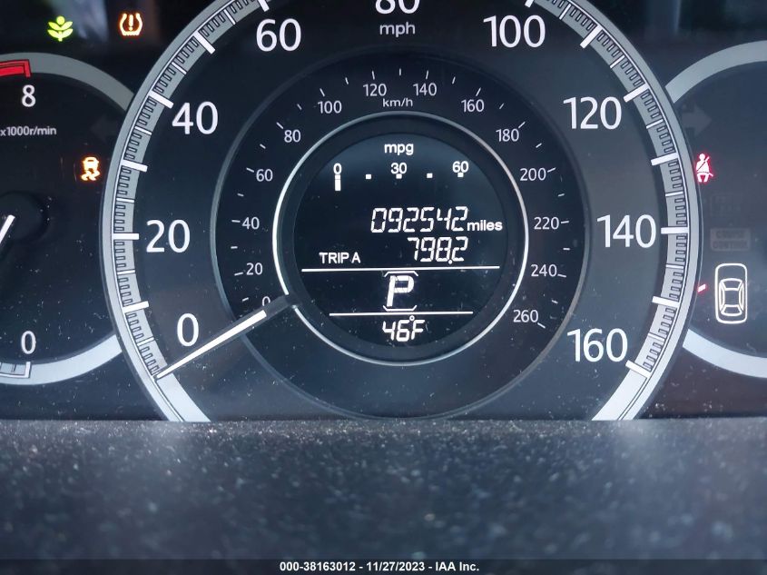 2013 HONDA ACCORD LX - 1HGCR2F33DA112325