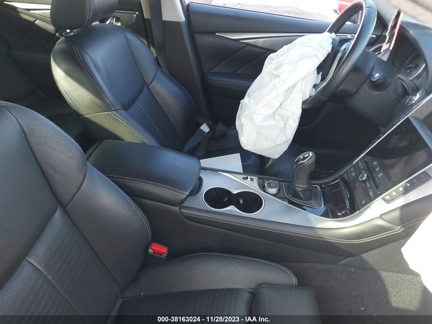 VIN JN1EV7AR0JM444019 2018 INFINITI Q50 LUXE/SPORT