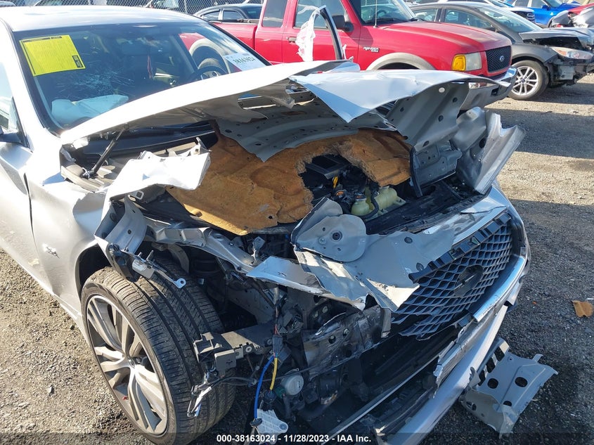 VIN JN1EV7AR0JM444019 2018 INFINITI Q50 LUXE/SPORT