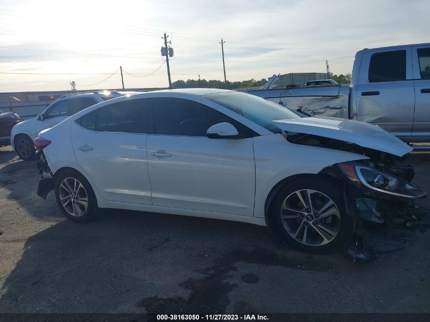 2018 HYUNDAI ELANTRA SEL/VALUE/LIMITED - 5NPD84LF9JH214300