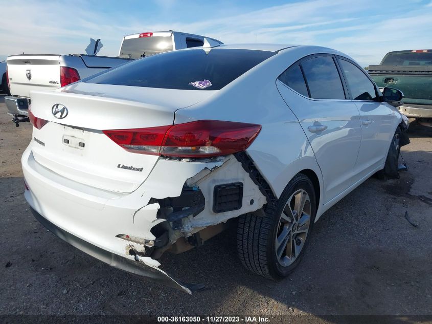 2018 HYUNDAI ELANTRA SEL/VALUE/LIMITED - 5NPD84LF9JH214300