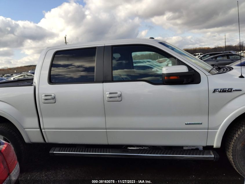 2013 FORD F-150 LARIAT - 1FTFW1ET5DKF69874