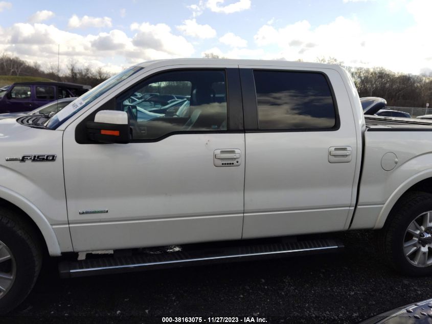 2013 FORD F-150 LARIAT - 1FTFW1ET5DKF69874