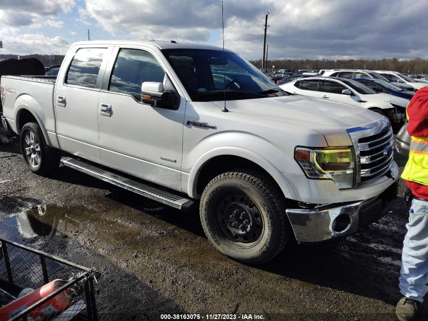 2013 FORD F-150 LARIAT - 1FTFW1ET5DKF69874