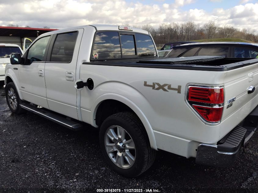 2013 FORD F-150 LARIAT - 1FTFW1ET5DKF69874