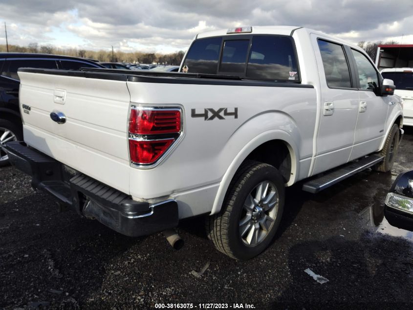 2013 FORD F-150 LARIAT - 1FTFW1ET5DKF69874