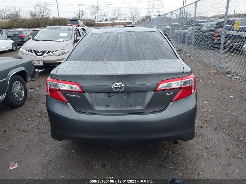 2014 TOYOTA CAMRY LE - 4T1BF1FK6EU305360
