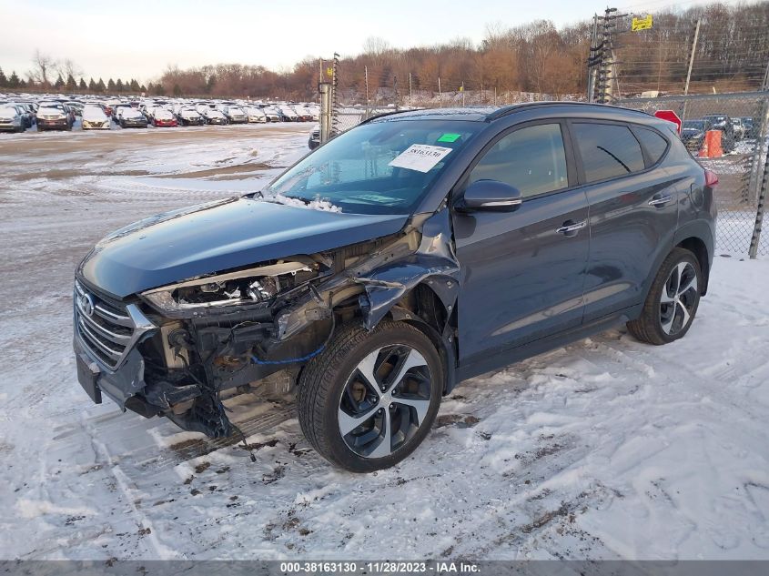 2016 HYUNDAI TUCSON LIMITED/SPORT AND ECO/SE - KM8J3CA20GU162240