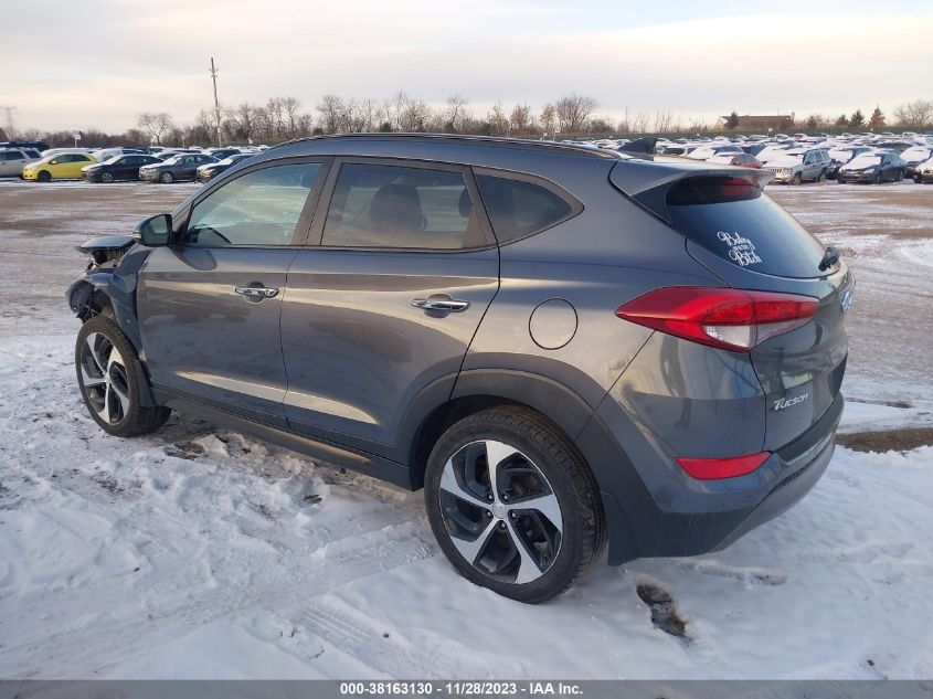 2016 HYUNDAI TUCSON LIMITED/SPORT AND ECO/SE - KM8J3CA20GU162240