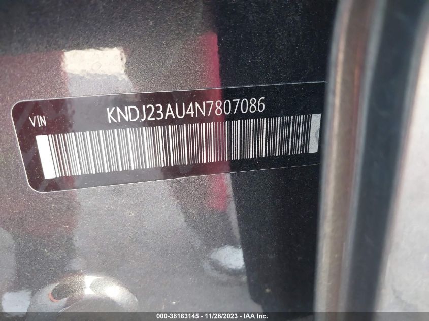 2022 KIA SOUL LX/X LINE/S - KNDJ23AU4N7807086
