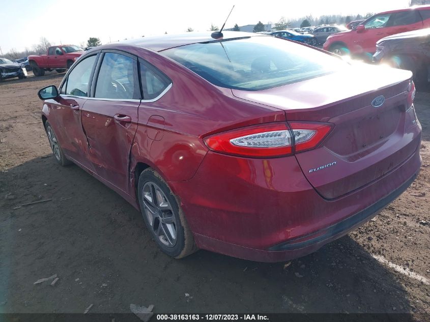 2016 FORD FUSION SE - 1FA6P0H73G5116822