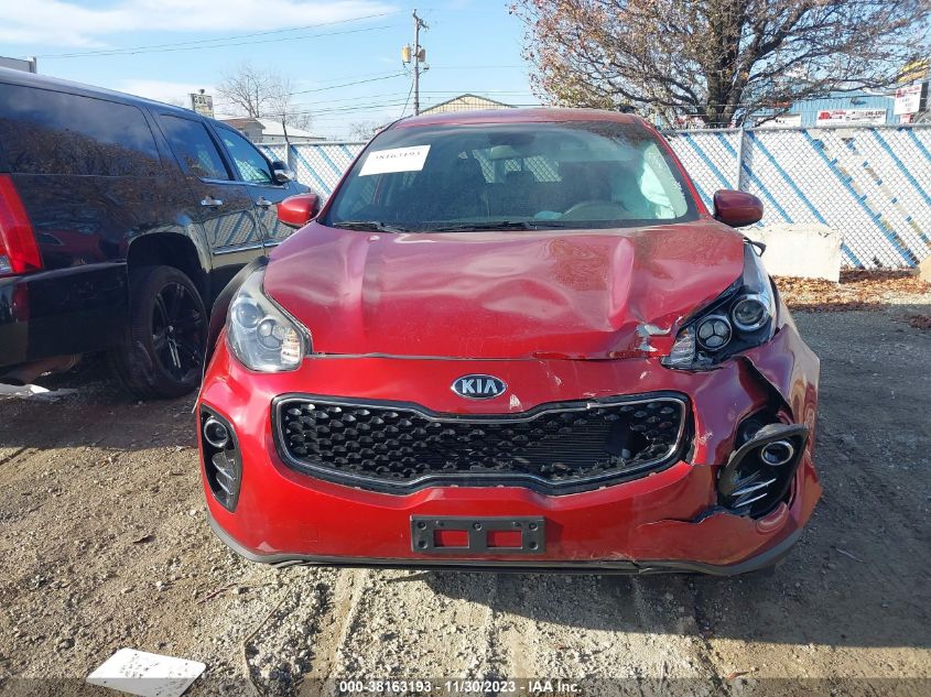 2019 KIA SPORTAGE LX - KNDPMCAC8K7623616