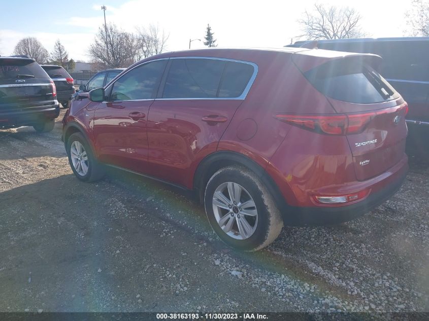 2019 KIA SPORTAGE LX - KNDPMCAC8K7623616