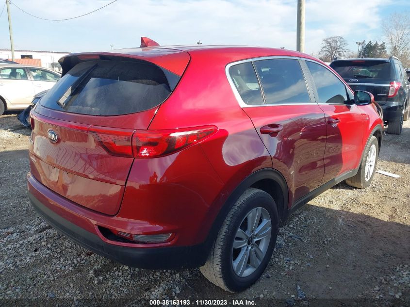 2019 KIA SPORTAGE LX - KNDPMCAC8K7623616