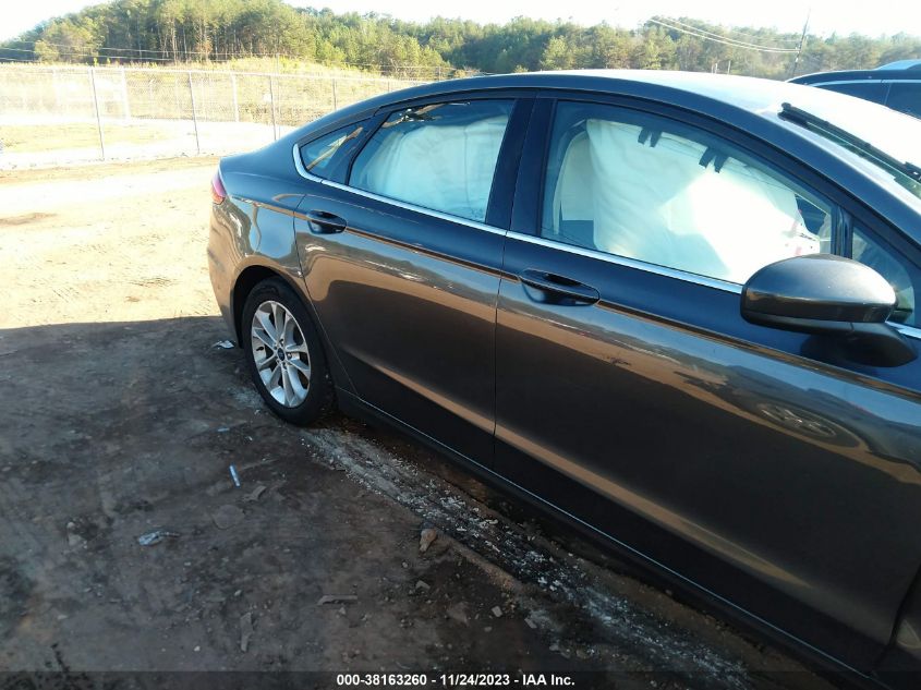 2019 FORD FUSION SE - 3FA6P0HD2KR203767