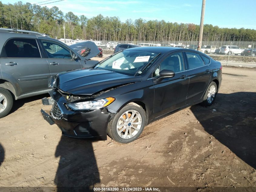 2019 FORD FUSION SE - 3FA6P0HD2KR203767