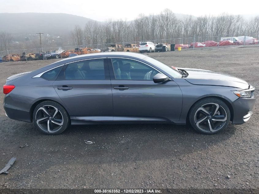 2019 HONDA ACCORD SPORT - 1HGCV1F35KA158502
