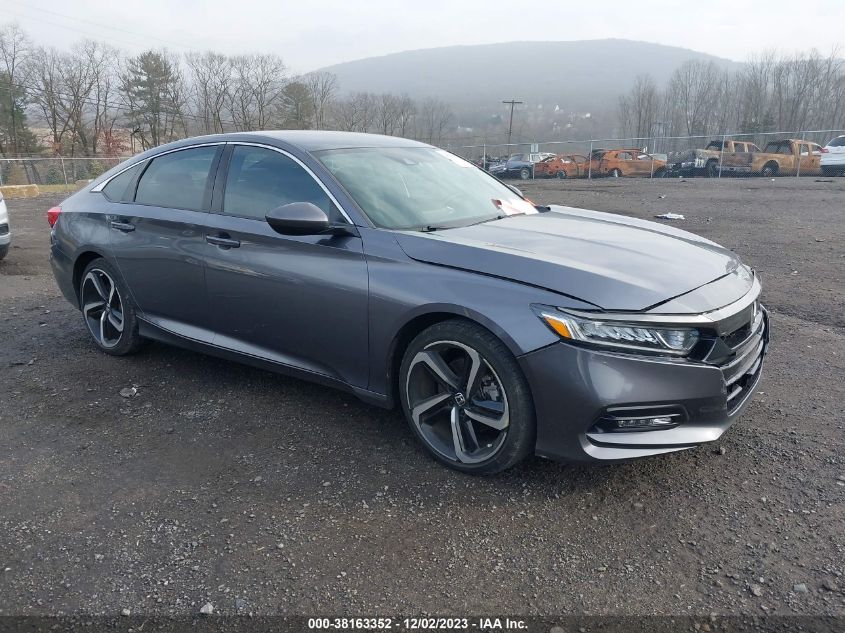 2019 HONDA ACCORD SPORT - 1HGCV1F35KA158502