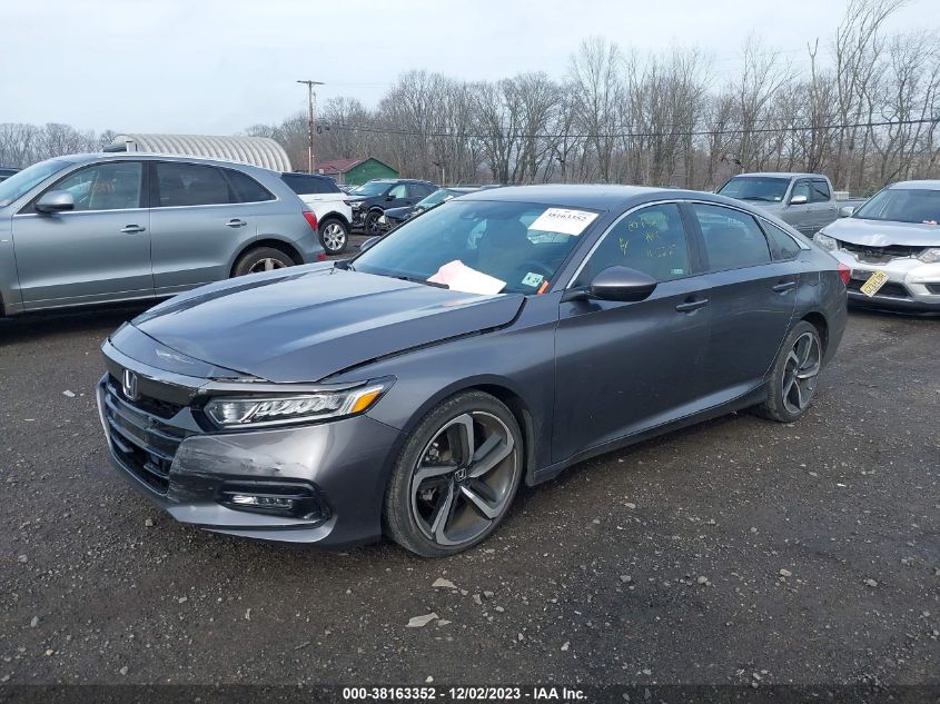 2019 HONDA ACCORD SPORT - 1HGCV1F35KA158502