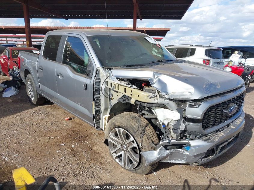 VIN 1FTEW1CP0MKD99537 2021 FORD F-150 XL