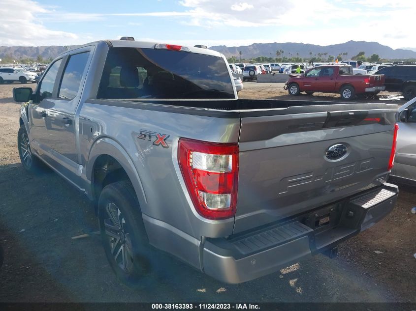 VIN 1FTEW1CP0MKD99537 2021 FORD F-150 XL