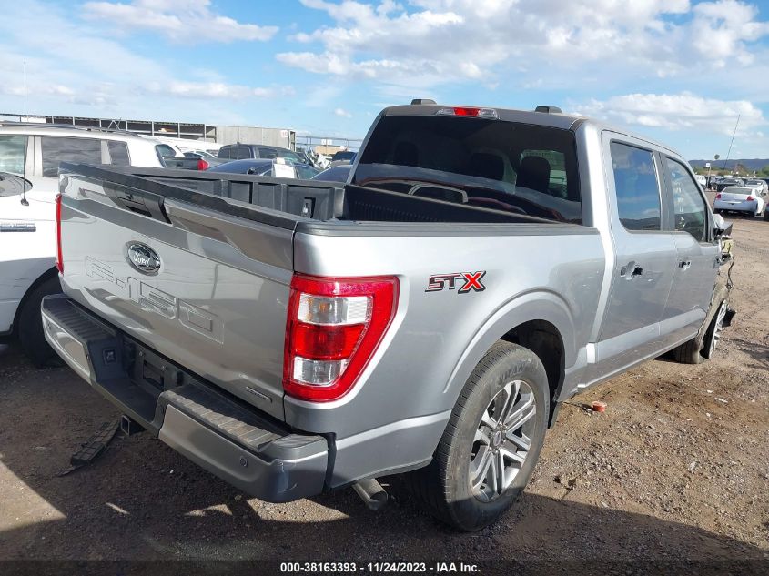 VIN 1FTEW1CP0MKD99537 2021 FORD F-150 XL