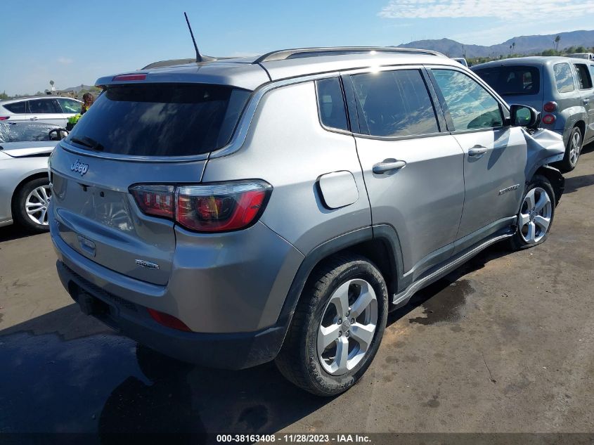 VIN 3C4NJDBBXJT355349 2018 JEEP COMPASS LATITUDE