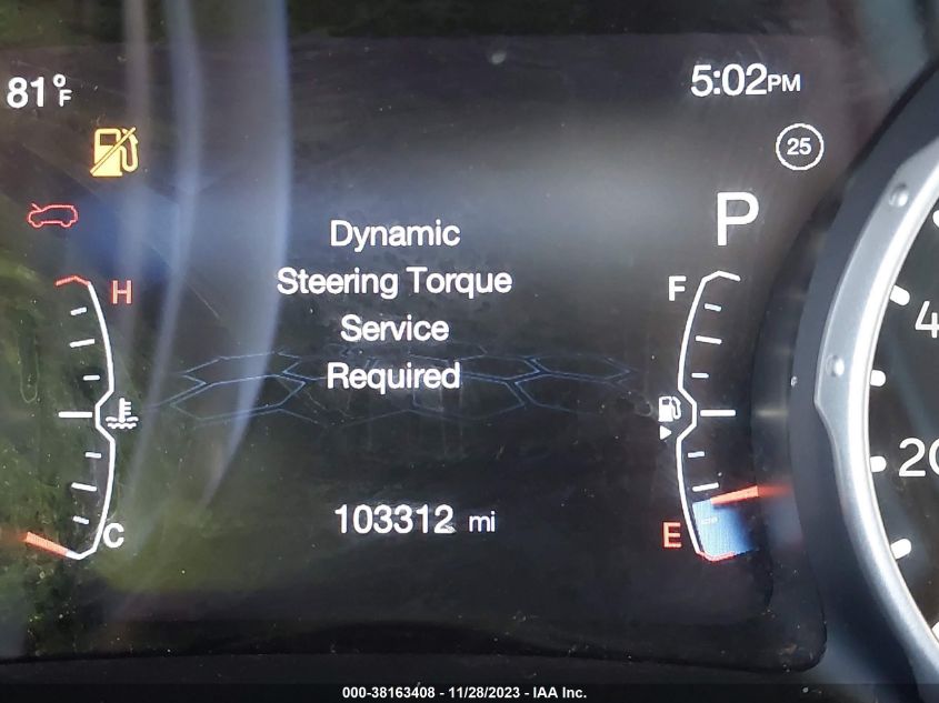 VIN 3C4NJDBBXJT355349 2018 JEEP COMPASS LATITUDE